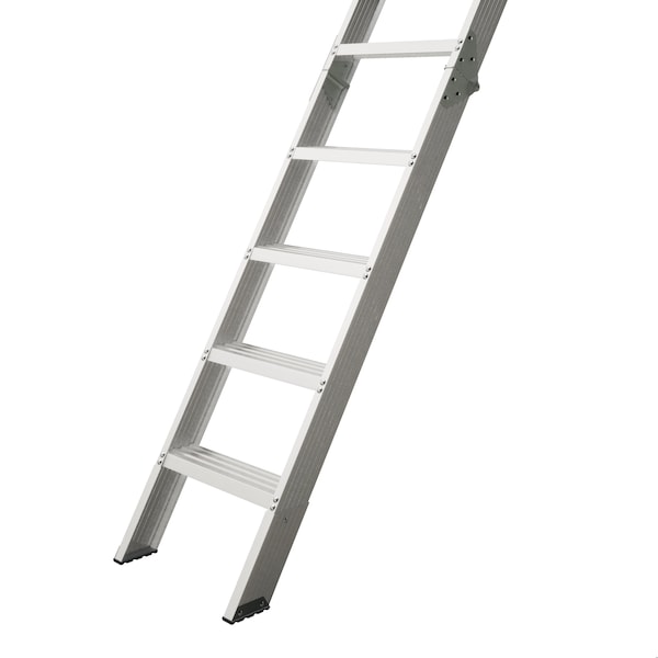 Attic Ladder, Aluminum, 375 lb Load Capacity