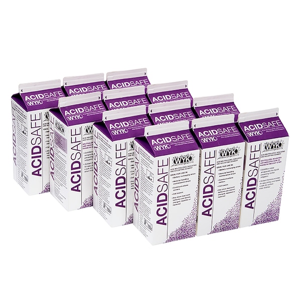 Acidsafe, 2 qt. Shaker Carton, PK12
