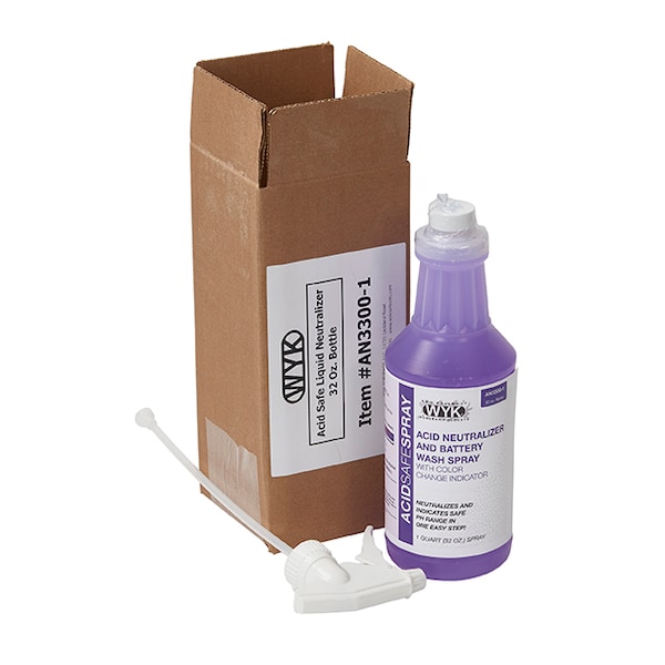 Spray, Acidsafe, Neutralizer, 32 oz.