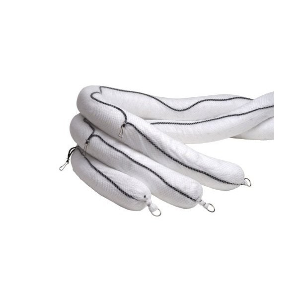 Oil Only Boom-Net/Rope/Clips, Oil, White