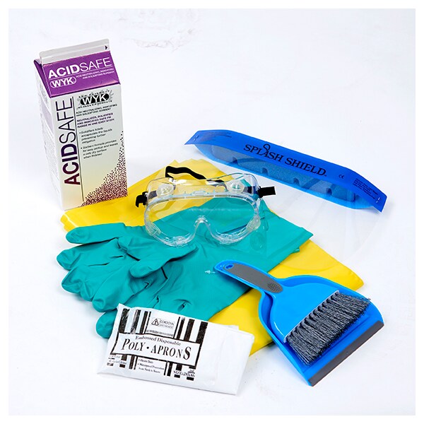Battery Acid Spill Kit, Mini, PK4