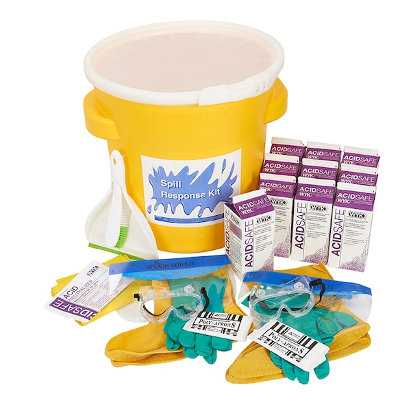 Spill Kit, Acidsafe, 20 gal. lon Drum