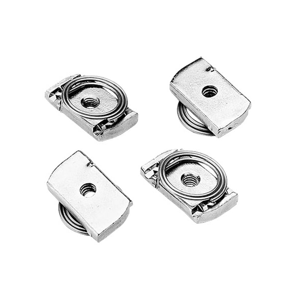 Clamping Nut Package, 5/16-18, Steel