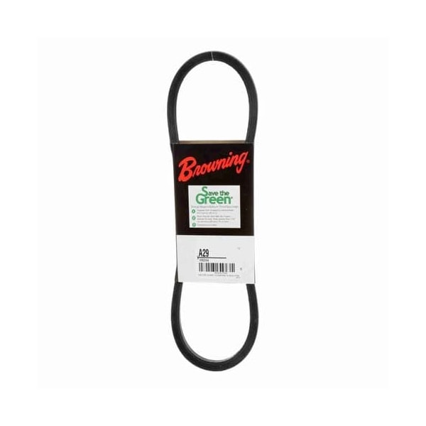 A29 Classical V-Belt, 31 in Outside Length, 1/2 in Top Width