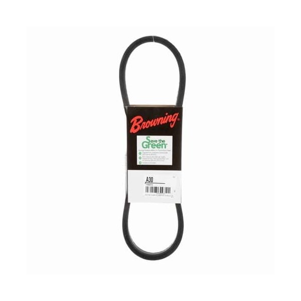 A30 Classical V-Belt, 32.2 in Outside Length, 1/2 in Top Width, 1 Ribs