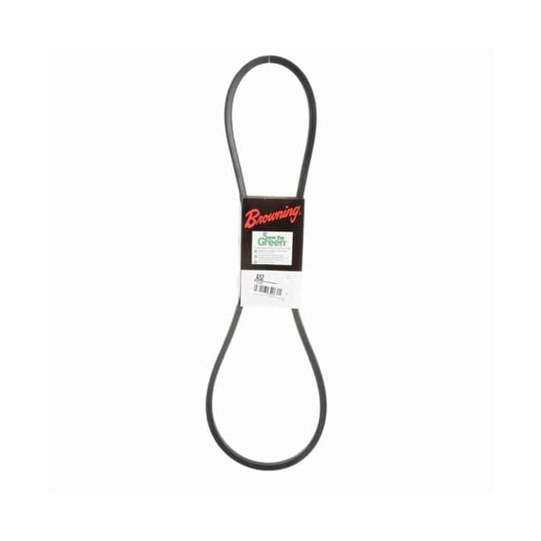 A52 Classical V-Belt, 54.2 in Outside Length, 1/2 in Top Width, 1 Ribs
