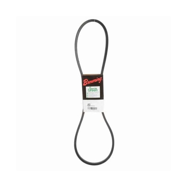 A53 Classical V-Belt, 55.2 in Outside Length, 1/2 in Top Width, 1 Ribs