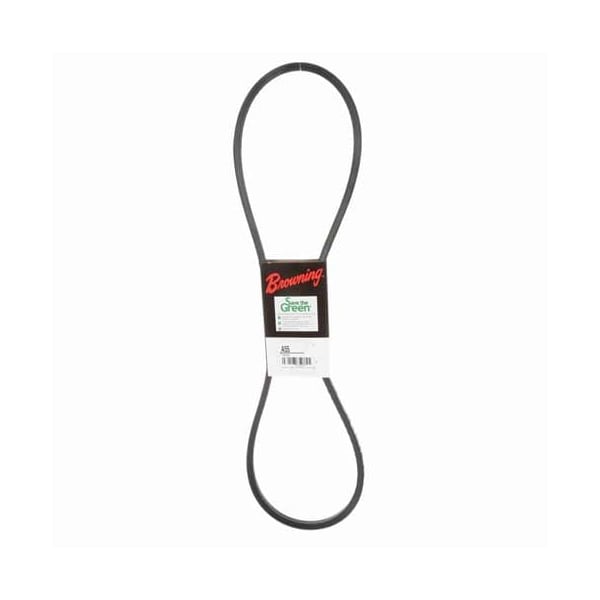 A55 Classical V-Belt, 57.2 in Outside Length, 1/2 in Top Width, 1 Ribs
