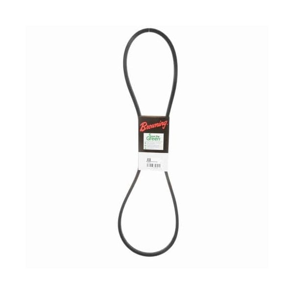 A58 Classical V-Belt, 60.2 in Outside Length, 1/2 in Top Width, 1 Ribs