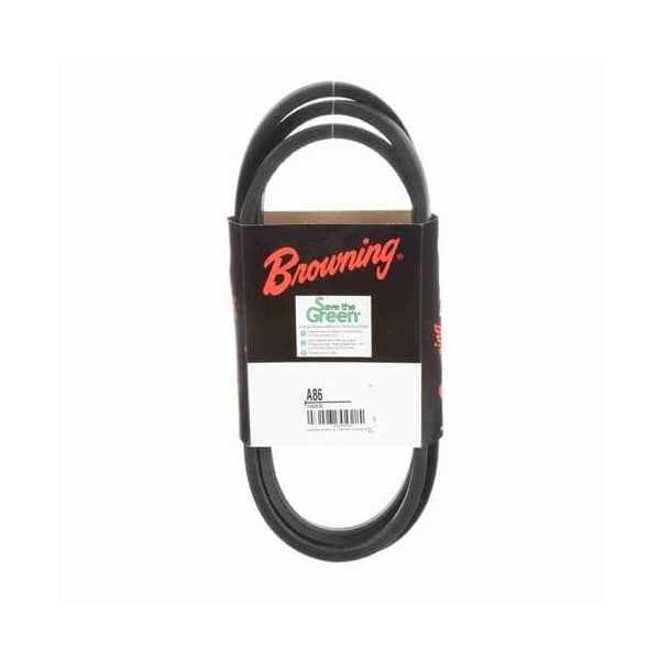 A86 Classical V-Belt, 89 in Outside Length, 1/2 in Top Width