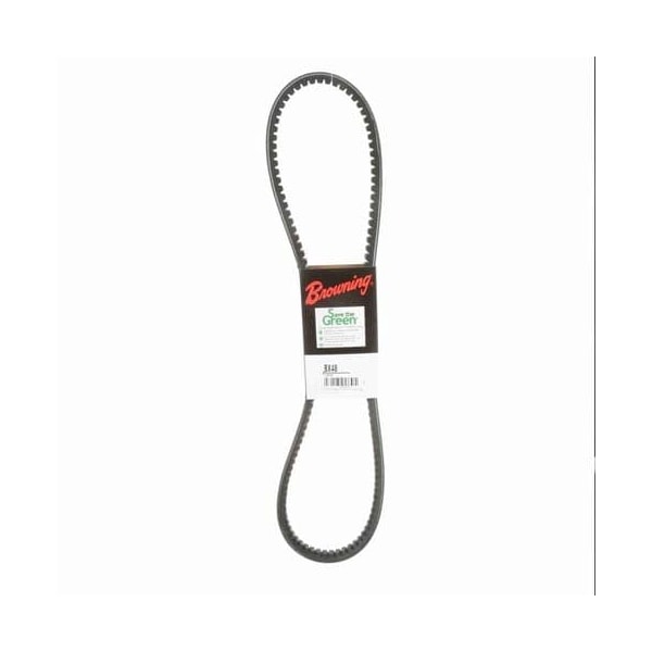 BX48 Cogged, Classical V-Belt, 51 in Outside Length, 21/32 in Top Width, 1 Ribs