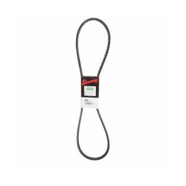 BX60 Cogged, Classical V-Belt, 63 in Outside Length, 21/32 in Top Width, 1 Ribs