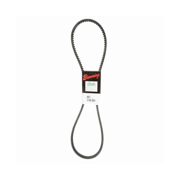 BX57 Cogged, Classical V-Belt, 60 in Outside Length, 21/32 in Top Width