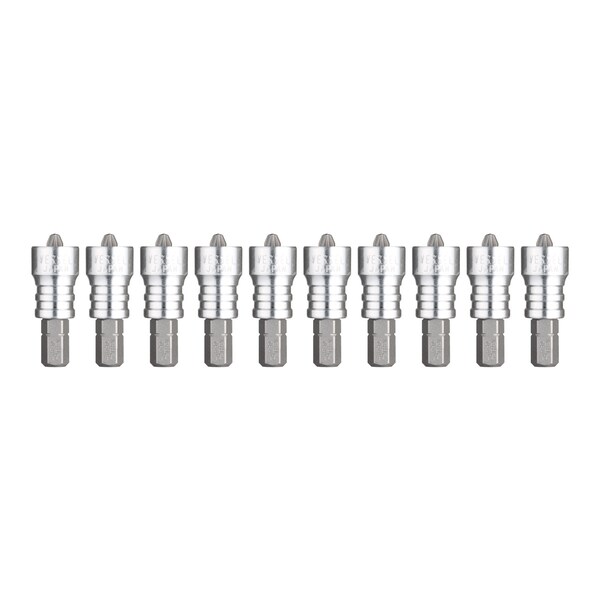 Insert Bit 1/4" Hex, Pz2x33H w/Screw, PK10