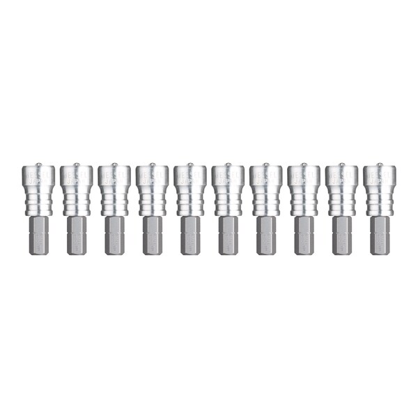 Insert Bit 1/4" Hex, T10x33H w/Screw, PK10