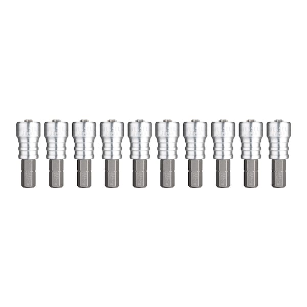 Insert Bit 1/4" Hex, T25x33H w/Screw, PK10