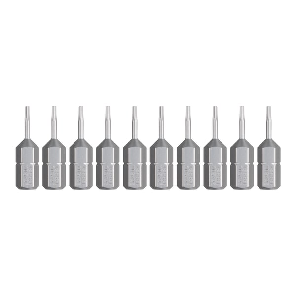Insert Bit 1/4" Hex, T5x25H, PK10