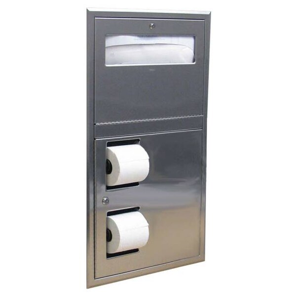 B34745 Satin Stainless Steel Dispenser