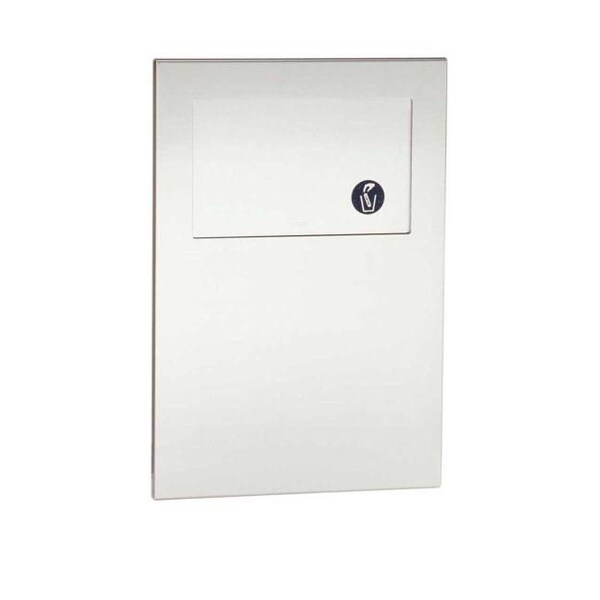 B35303 Satin Stainless Steel Trash Can