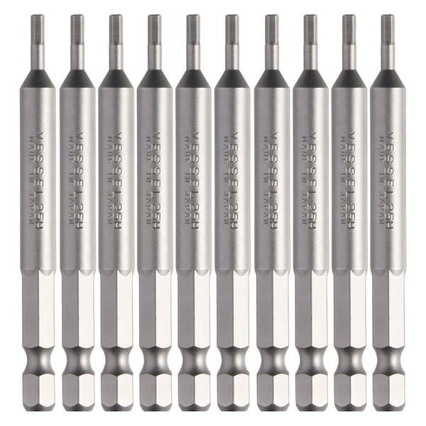 Power Bit 1/4" Hex B, H2.5x75H, PK10