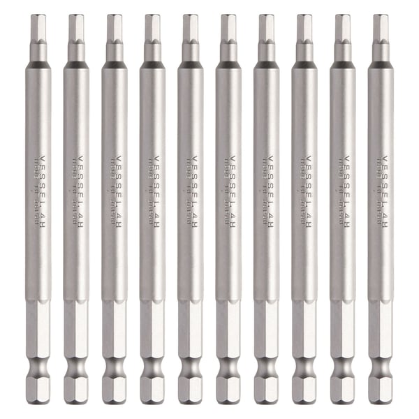 Power Bit 1/4" Hex B, H4x100H, PK10