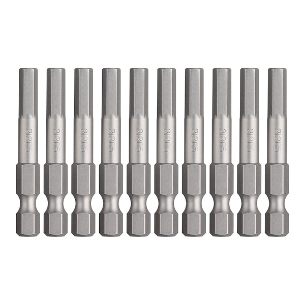 Power Bit 1/4" Hex B, H5x5.8x49H, PK10
