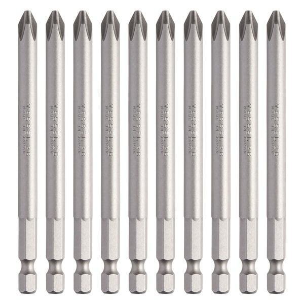 Power Bit 1/4" Hex B, +2x100G, PK10