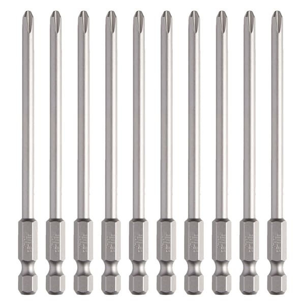 Power Bit 1/4" Hex B, +2x4.5x100H, PK10
