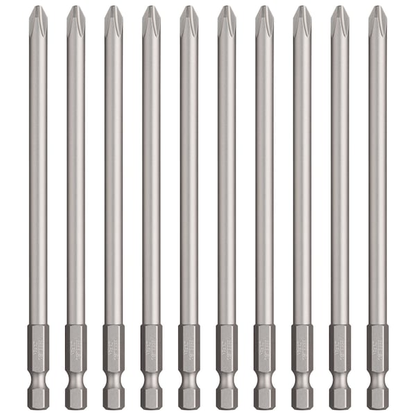 Power Bit 1/4" Hex B, +2x6x127H, PK10