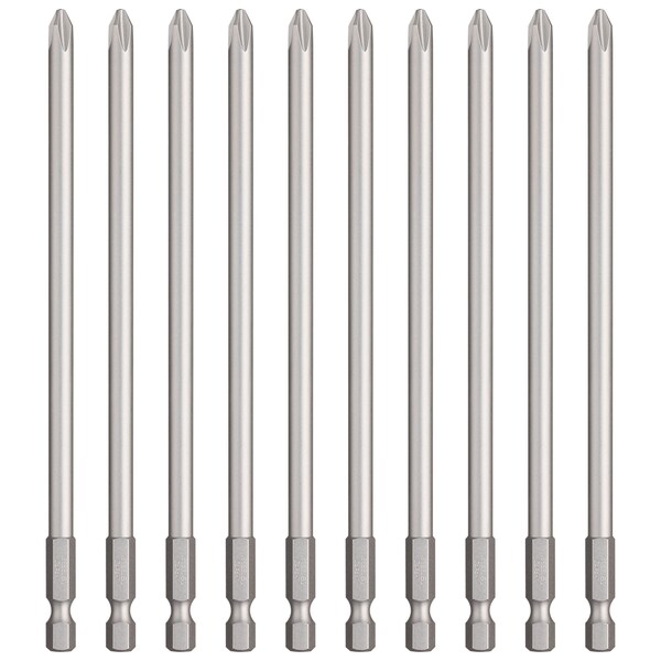 Power Bit 1/4" Hex B, +2x6x150H, PK10