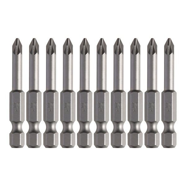 Power Bit 1/4" Hex B, Pz1x4.8x50H, PK10
