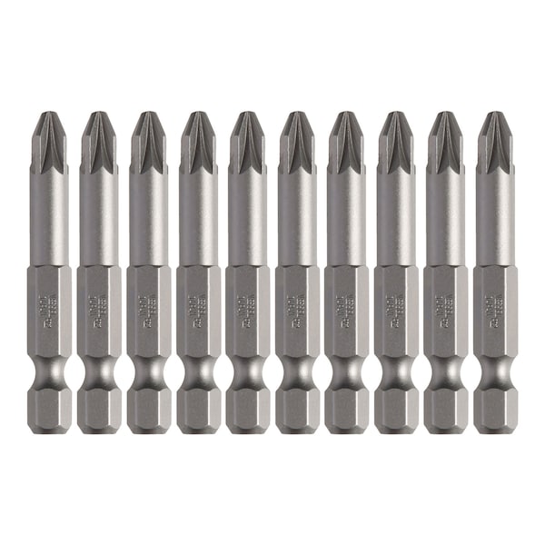 Power Bit 1/4" Hex B, Pz2x6.3x50H, PK10