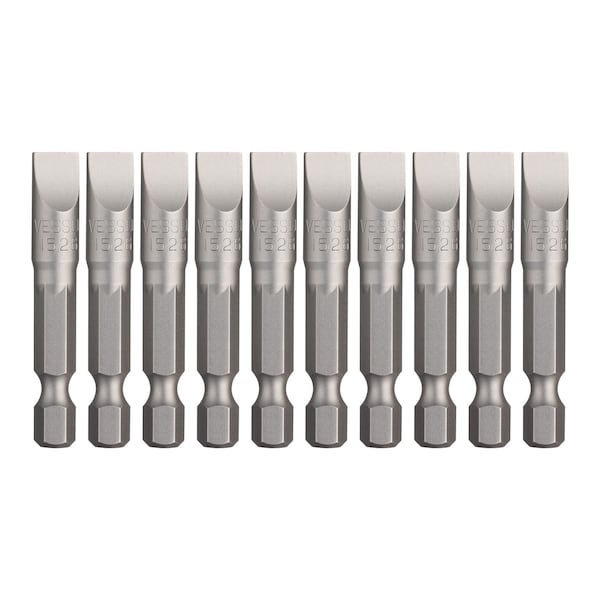 Power Bit 1/4" Hex B, -7.9x(T)1.2x, PK10