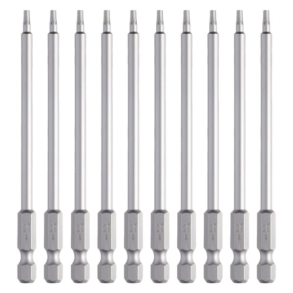 Power Bit 1/4" Hex B, T10Hx100H Ta, PK10