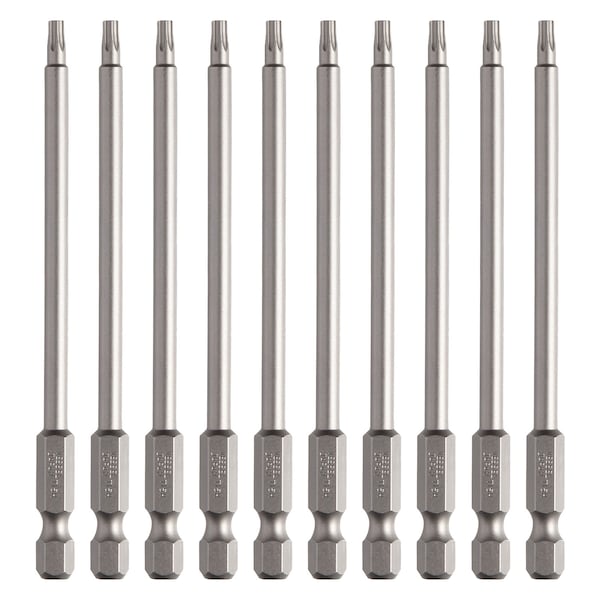 Power Bit 1/4" Hex B, T15Hx100H Ta, PK10