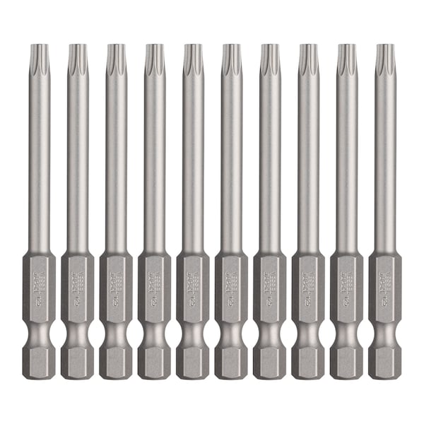Power Bit 1/4" Hex B, T25x70H, PK10