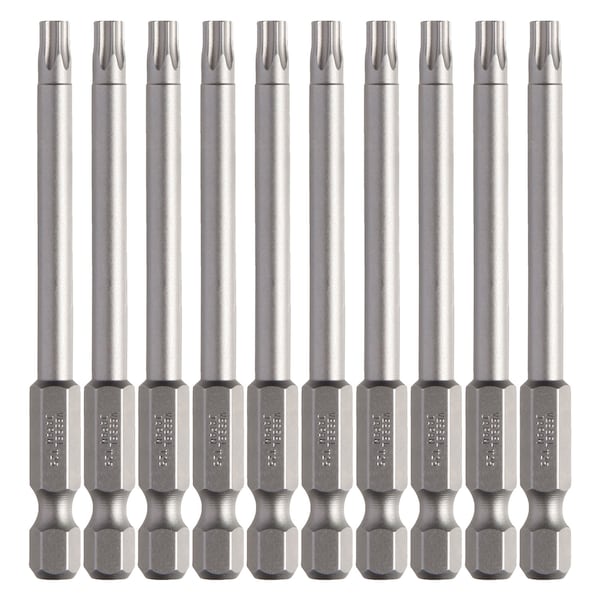 Power Bit 1/4" Hex B, T25x75H, PK10