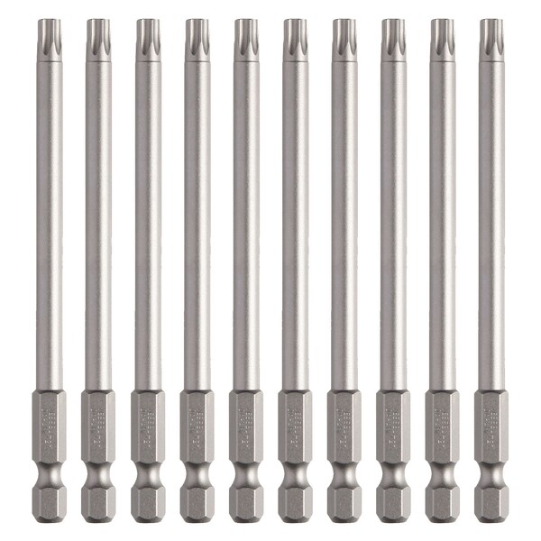 Power Bit 1/4" Hex B, T27x100H, PK10