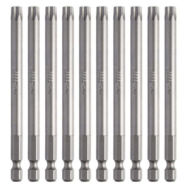 Power Bit 1/4" Hex B, T40x100H, PK10