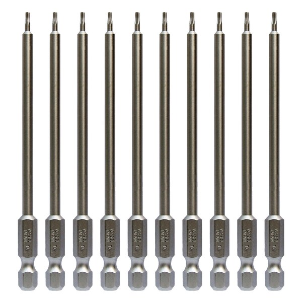 Power Bit 1/4" Hex B, T6x100H, PK10