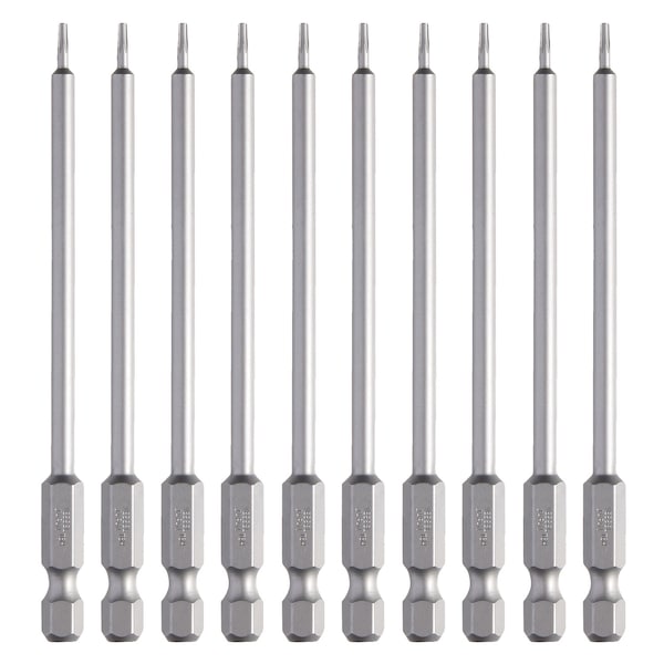 Power Bit 1/4" Hex B, T6Hx100H Tam, PK10