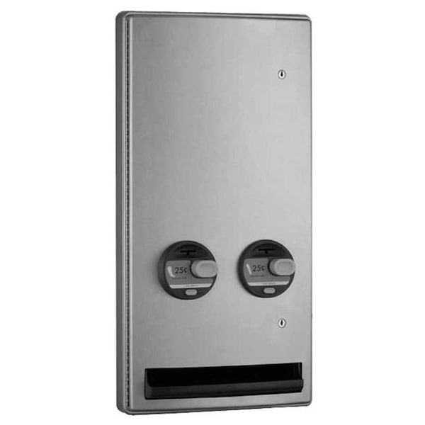 B4706425 Satin Stainless Steel Dispenser