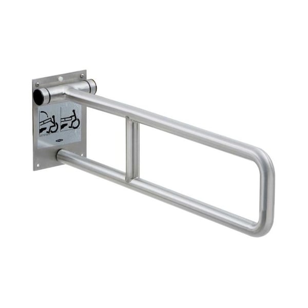 B4998 Satin Stainless Steel Grab Bar, 29" L, Stainless Steel, Satin Stainless Steel