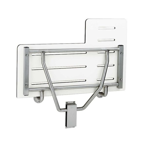 Concealed B5181 Satin Stainless Steel Shower Furni, 33" L, Stainless Steel, Satin Stainless Steel