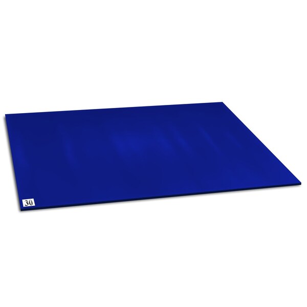 Blue Cleanroom Tacky Mat, PK4