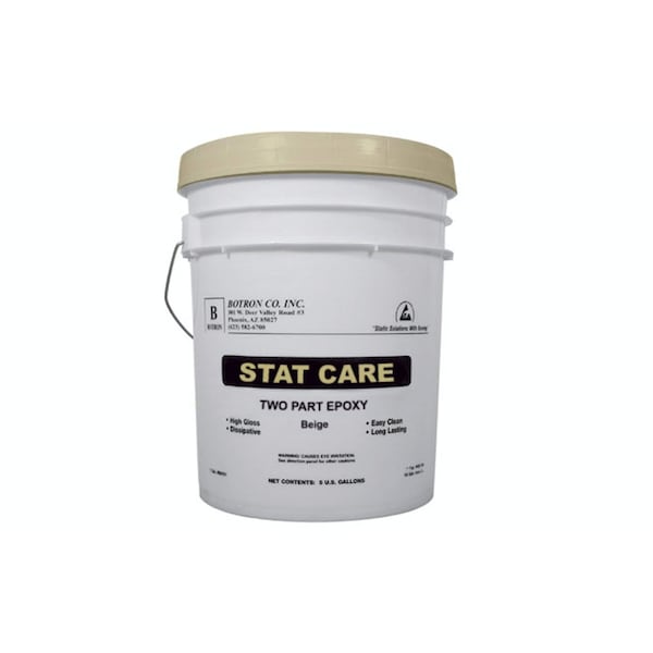 1 gal. ESD Floor Paint Beige, PK4, Slip Resistance Finish, Beige, Water Base