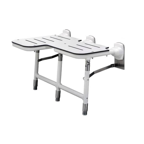 B918116L Satin Stainless Steel Shower Fu, 31-1/2" L, Satin Stainless Steel