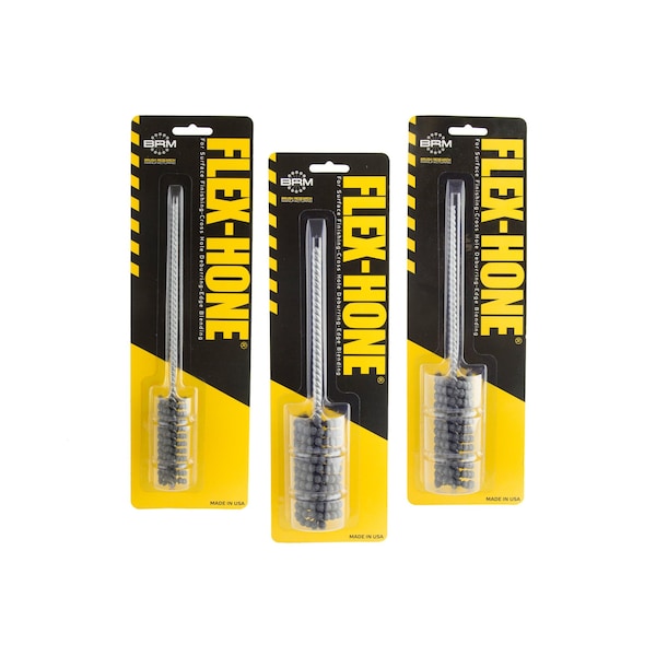 BCK12  3-Piece FLEX-HONE Kit in 120 Grit Silicon Carbide