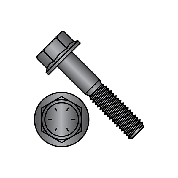1/2-13in - 3-3/4in FRAME BOLT, Black Steel, 175 PK