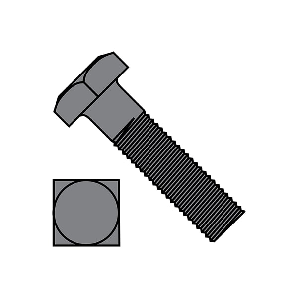 1 1/4-7X6 BOLT SQUARE MACHINE PLAIN, PK10